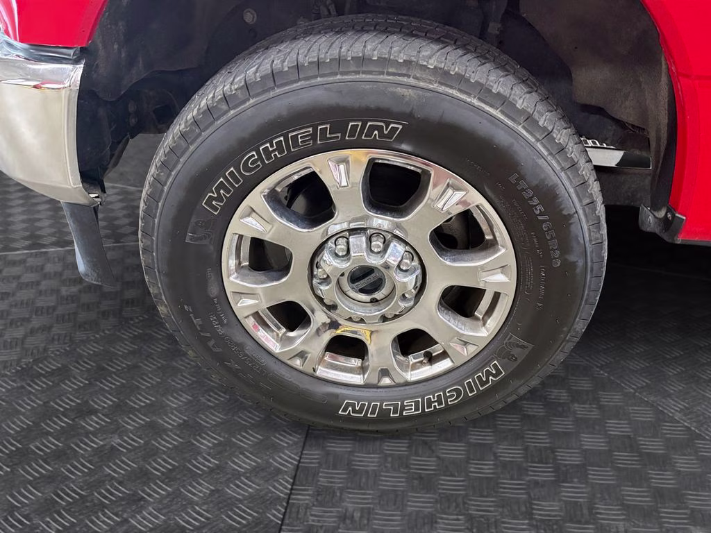 2021 Race Red Ford Super Duty F-350 SRW Lariat w/FX4 Off Road & Snow Plow Prep Pkgs 4X4 Truck