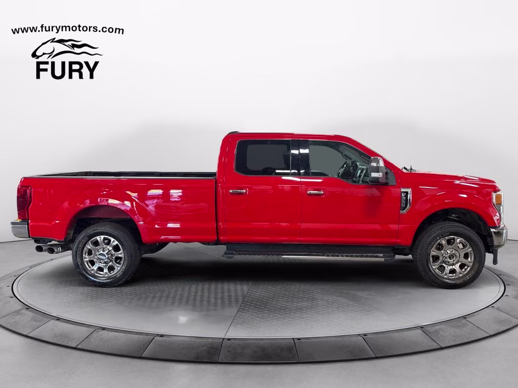 2021 Race Red Ford Super Duty F-350 SRW Lariat w/FX4 Off Road & Snow Plow Prep Pkgs 4X4 Truck