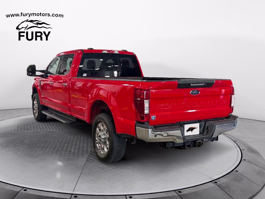 2021 Race Red Ford Super Duty F-350 SRW Lariat w/FX4 Off Road & Snow Plow Prep Pkgs 4X4 Truck