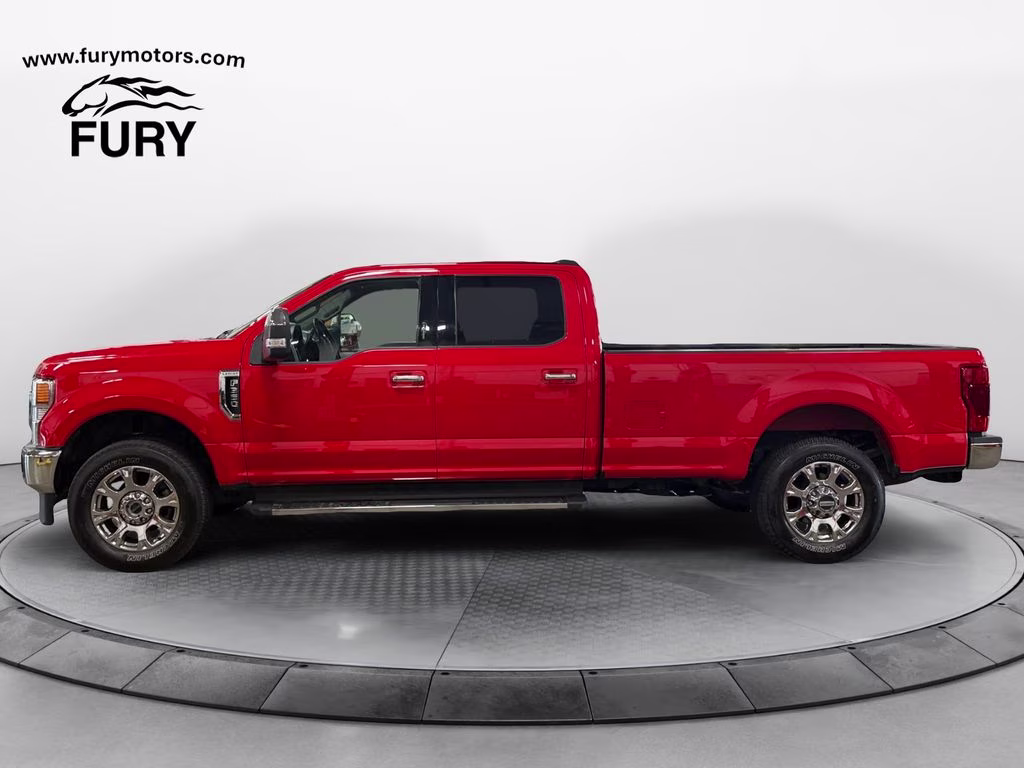 2021 Race Red Ford Super Duty F-350 SRW Lariat w/FX4 Off Road & Snow Plow Prep Pkgs 4X4 Truck