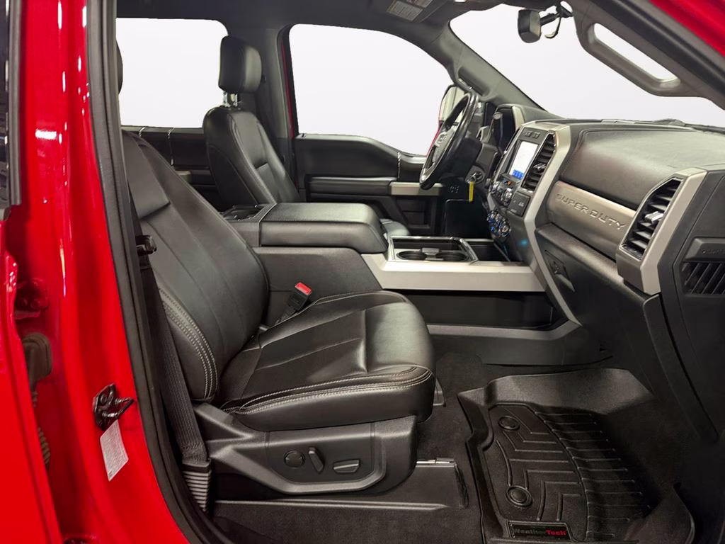 2021 Race Red Ford Super Duty F-350 SRW Lariat w/FX4 Off Road & Snow Plow Prep Pkgs 4X4 Truck