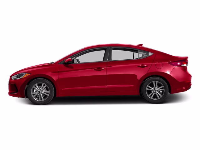 2017 SCARLET RED PEARL Hyundai Elantra Value Edition FWD Sedan