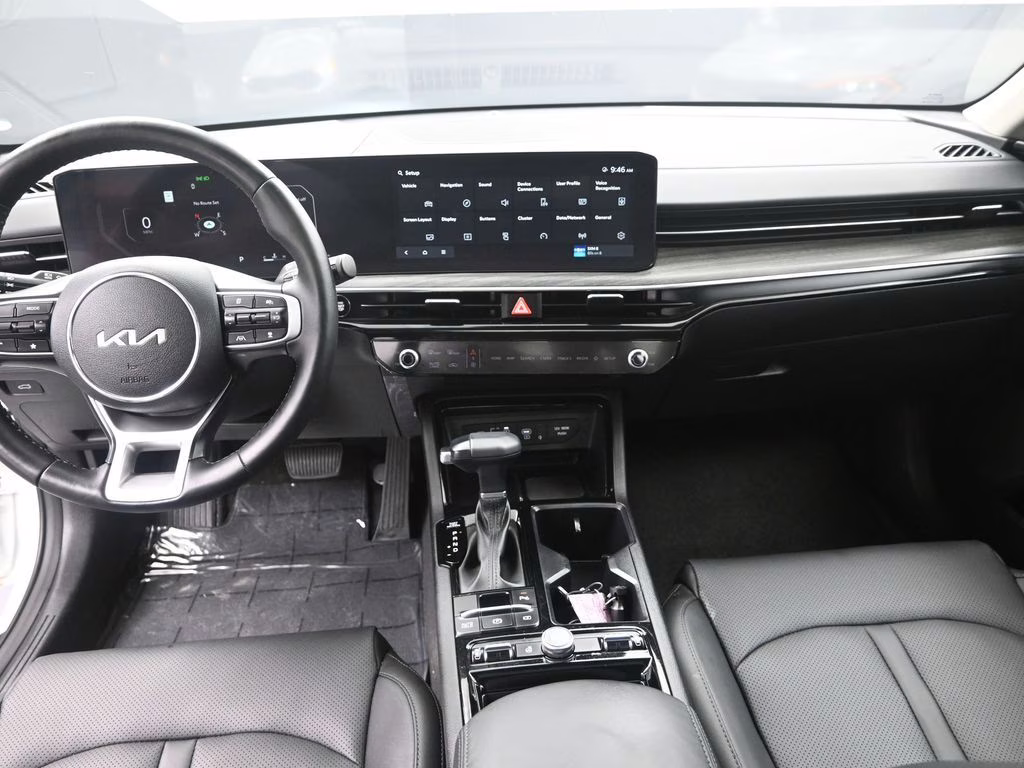 2025 Snow White Pearl Kia K5 EX FWD Sedan