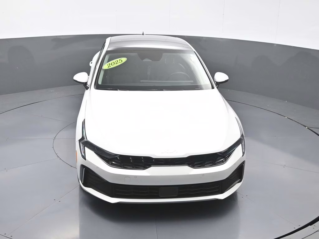 2025 Snow White Pearl Kia K5 EX FWD Sedan