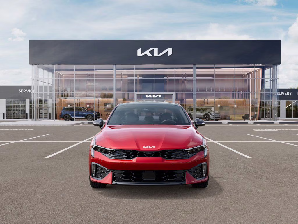 2026 Runway Red Kia K5 GT FWD Sedan
