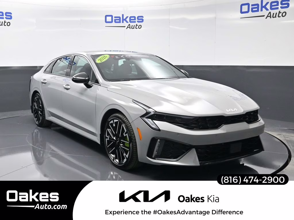 2026 Wolf Gray Kia K5 GT FWD Sedan