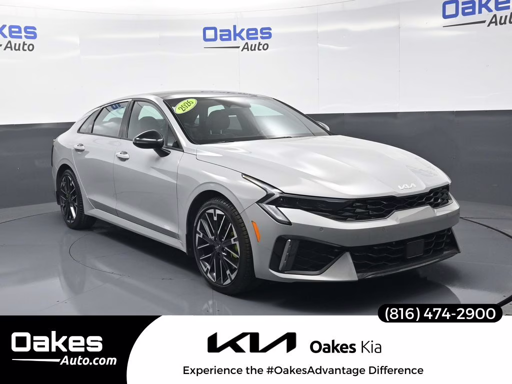 2026 Wolf Gray Kia K5 GT FWD Sedan