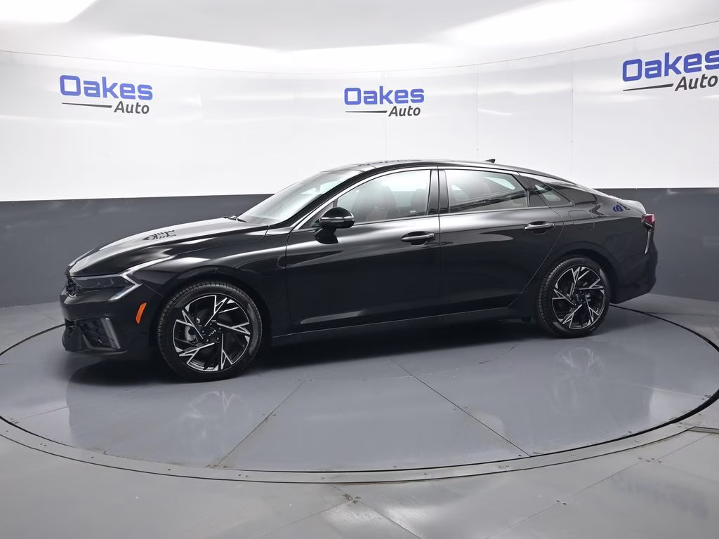 2025 Aurora Black Pearl Kia K5 GT-Line AWD Sedan