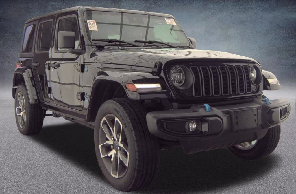 2024 Black Clearcoat Jeep Wrangler Sport S 4xe 4X4 SUV