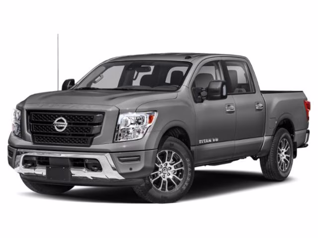 2020 Gun Metallic Nissan Titan SV RWD Truck