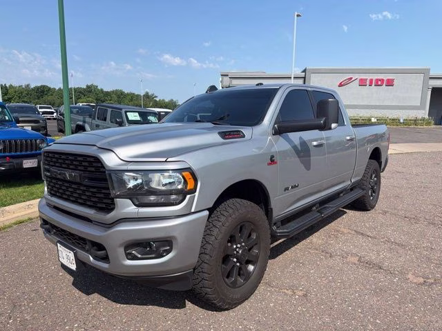 2022 Billet Silver Metallic Clearcoat Ram 3500 Big Horn 4X4 Truck