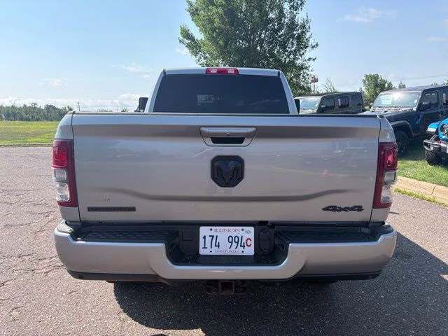 2022 Billet Silver Metallic Clearcoat Ram 3500 Big Horn 4X4 Truck
