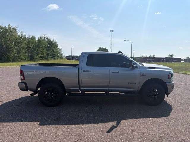 2022 Billet Silver Metallic Clearcoat Ram 3500 Big Horn Night Edition 4X4 Truck