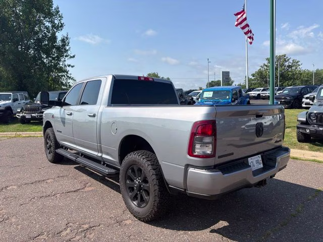 2022 Billet Silver Metallic Clearcoat Ram 3500 Big Horn Night Edition 4X4 Truck