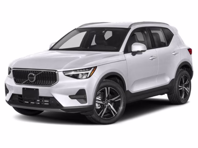 2023 Crystal White Volvo XC40 B5 Plus Dark Theme AWD SUV