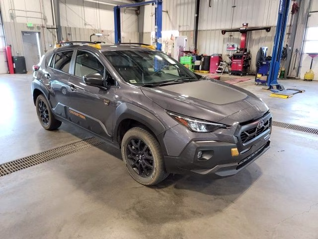 2024 Gray Subaru Crosstrek Wilderness AWD SUV