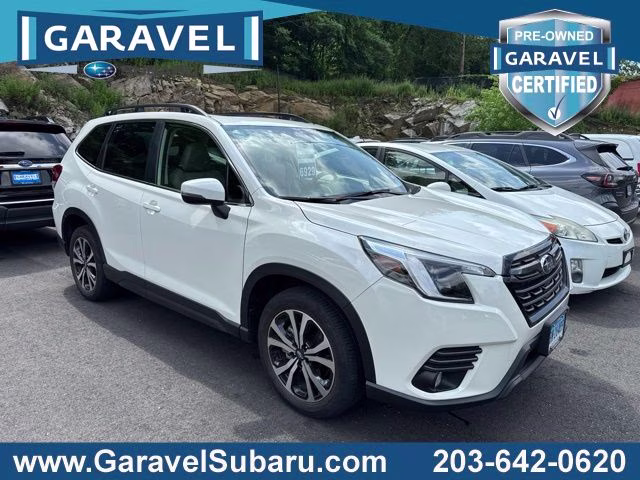 2023 Crystal White Pearl Subaru Forester Limited AWD SUV