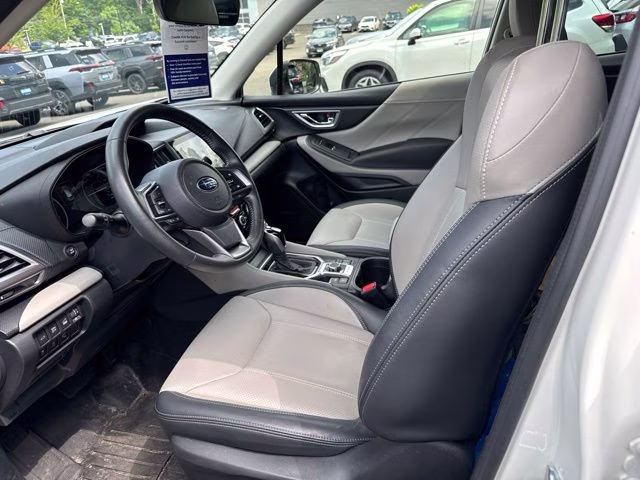 2023 Crystal White Pearl Subaru Forester Limited AWD SUV