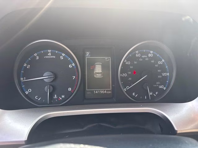 2017 Red Toyota RAV4 LE AWD SUV