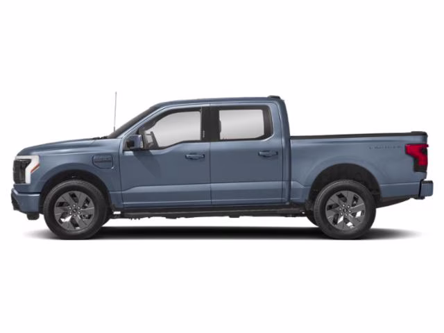 2023 Azure Gray Metallic Ford F-150 Lightning Lariat AWD Truck