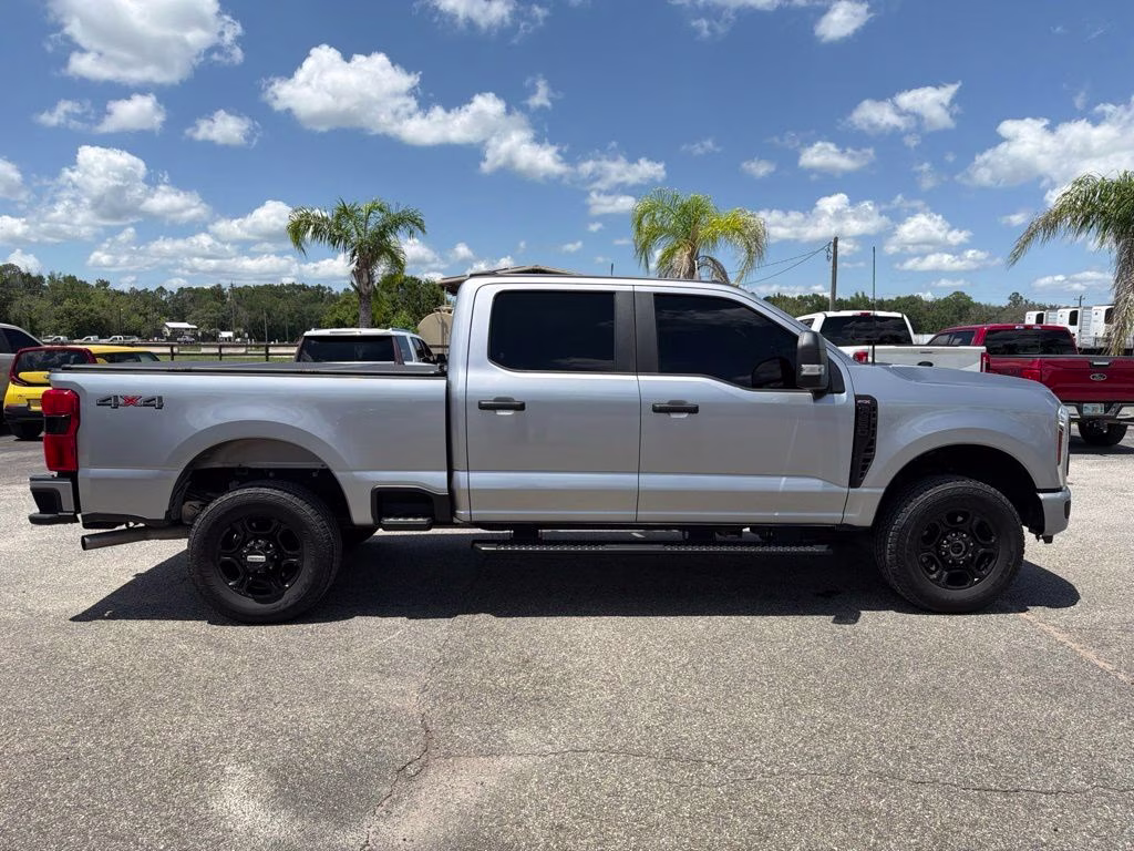 2024 Silver Metallic Ford Super Duty F-250 SRW XL 4X4 Truck