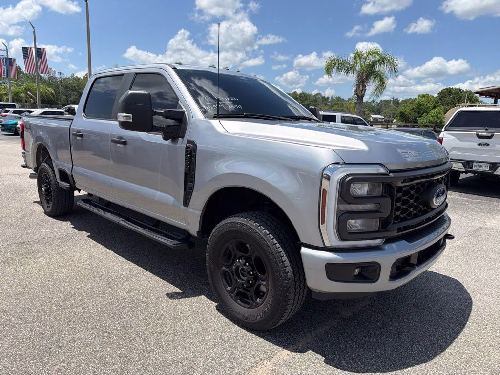 2024 Silver Metallic Ford Super Duty F-250 SRW XL 4X4 Truck