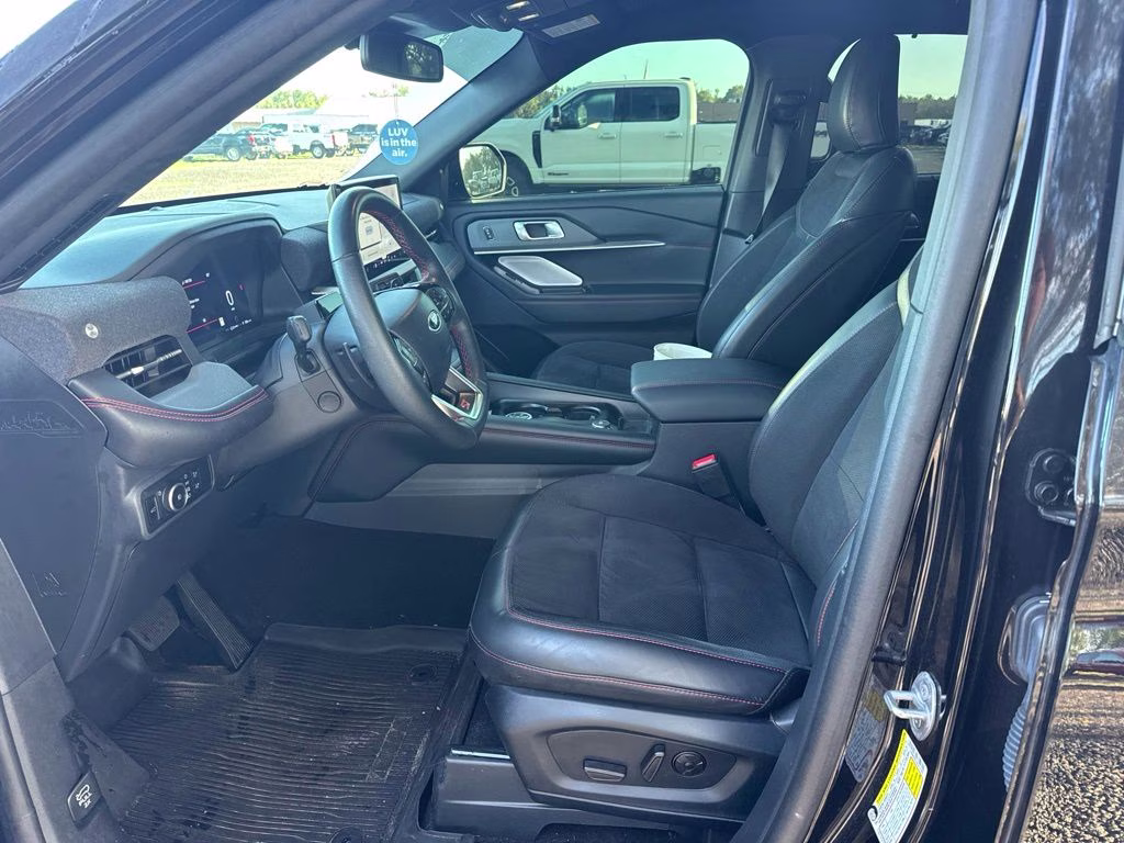 2025 Black Metallic Ford Explorer ST 4X4 SUV