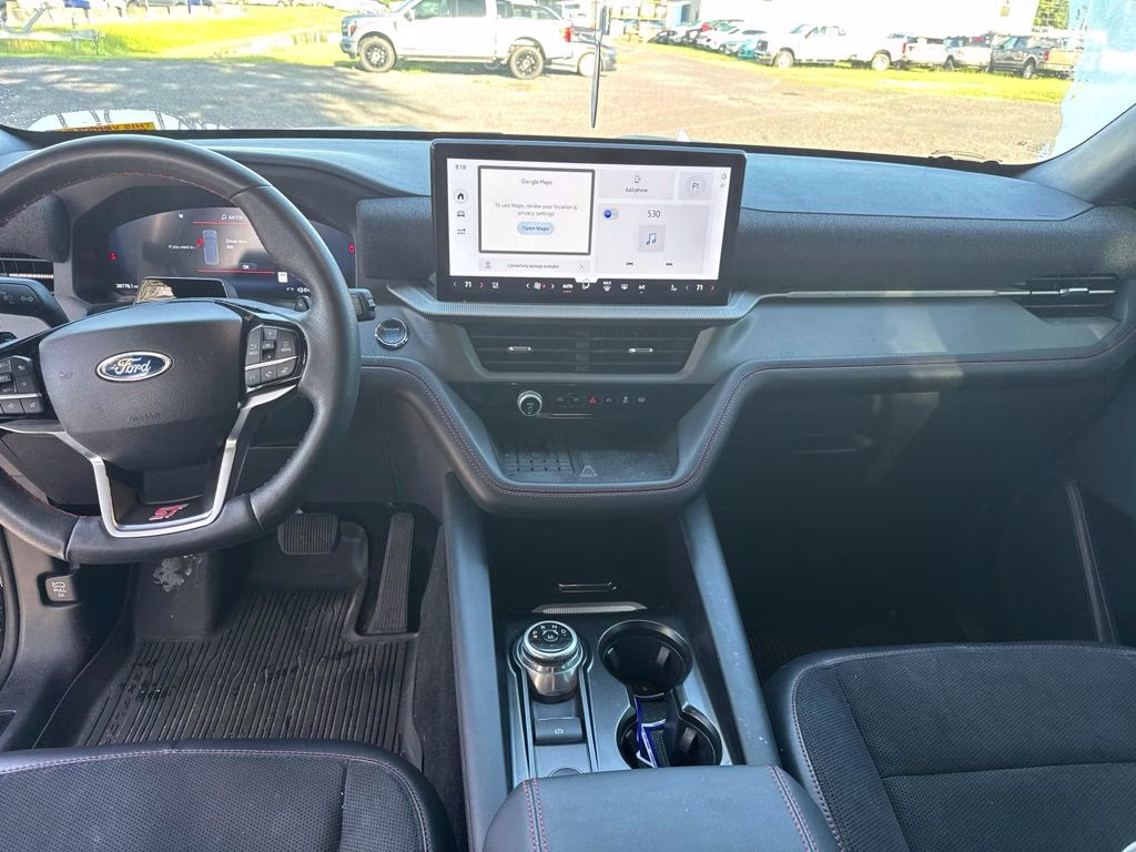 2025 Black Metallic Ford Explorer ST 4X4 SUV