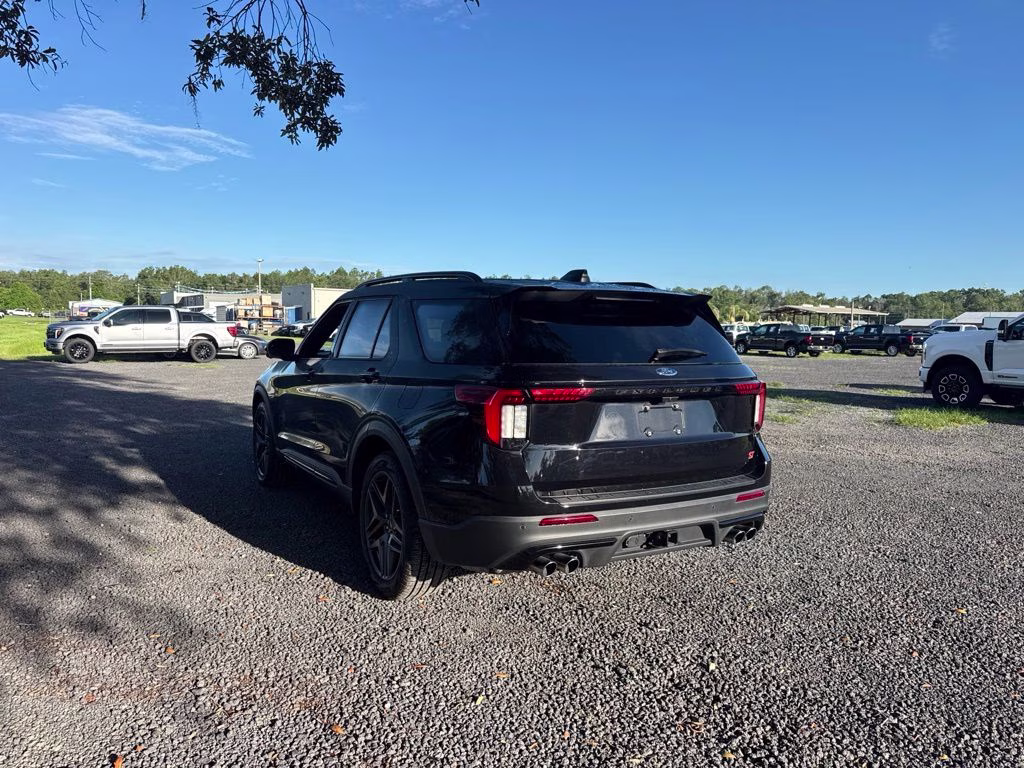 2025 Black Metallic Ford Explorer ST 4X4 SUV