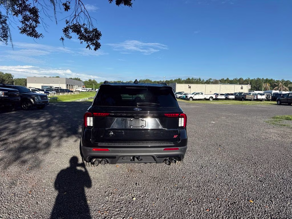 2025 Black Metallic Ford Explorer ST 4X4 SUV