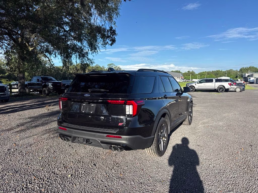 2025 Black Metallic Ford Explorer ST 4X4 SUV