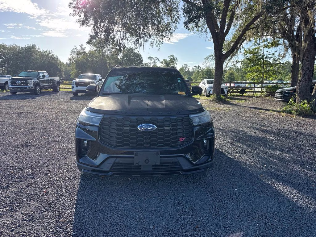 2025 Black Metallic Ford Explorer ST 4X4 SUV