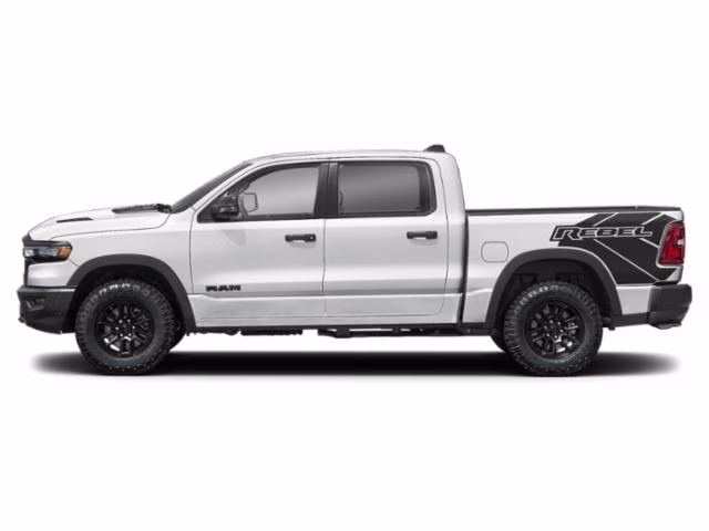 2025 Bright White Clearcoat Ram 1500 Rebel 4X4 Truck