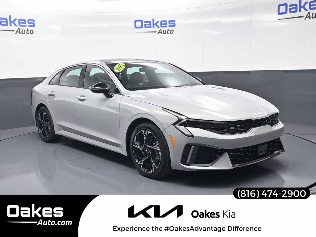 2025 Wolf Gray Kia K5 GT-Line AWD Sedan