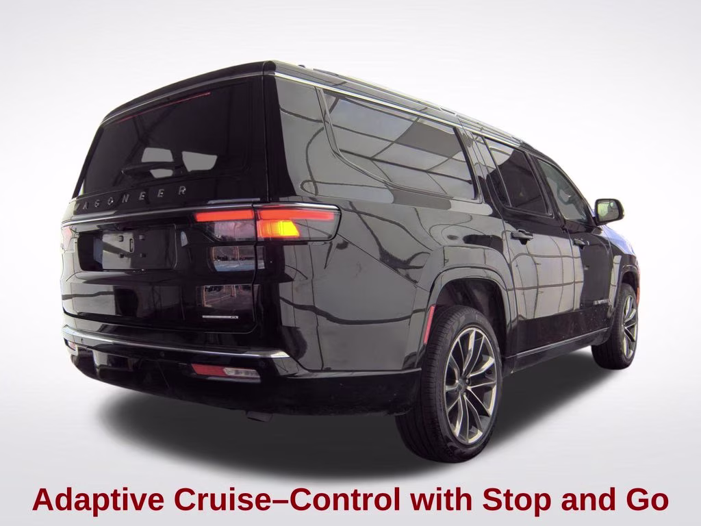 2024 Diamond Black Crystal Pearlcoat Jeep Wagoneer L Series III 4X4 SUV
