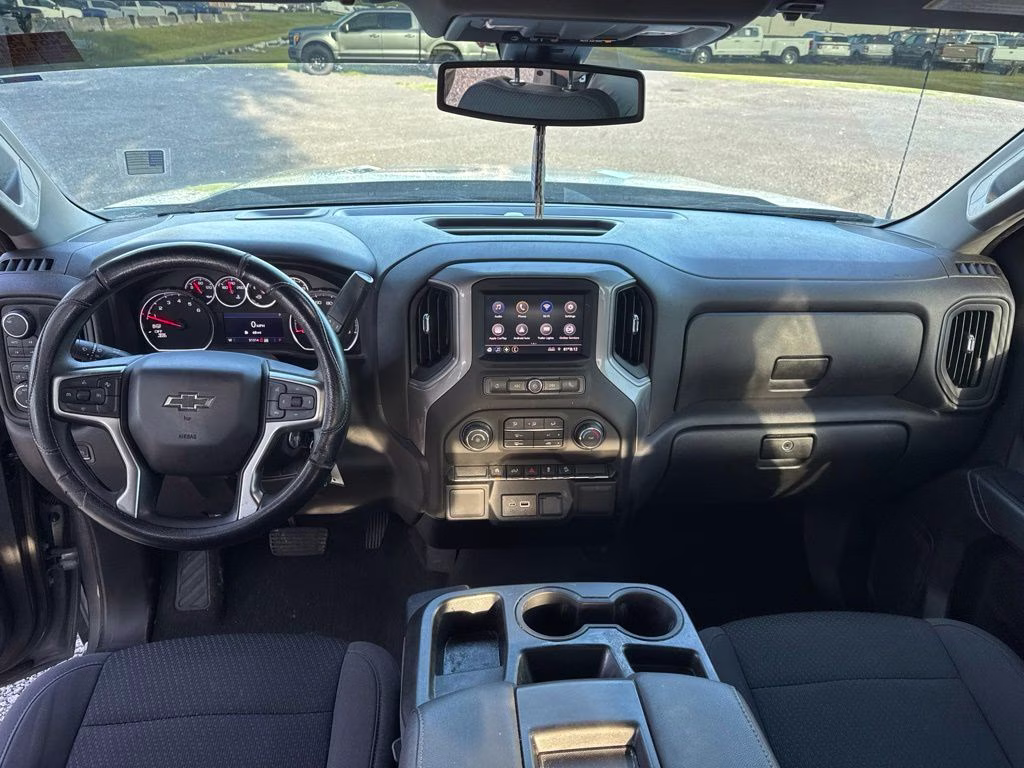 2022 Steel Metallic Chevrolet Silverado 1500 LTD Custom Trail Boss 4X4 Truck