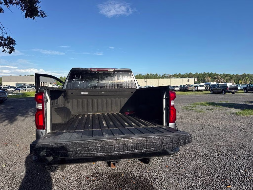 2022 Steel Metallic Chevrolet Silverado 1500 LTD Custom Trail Boss 4X4 Truck