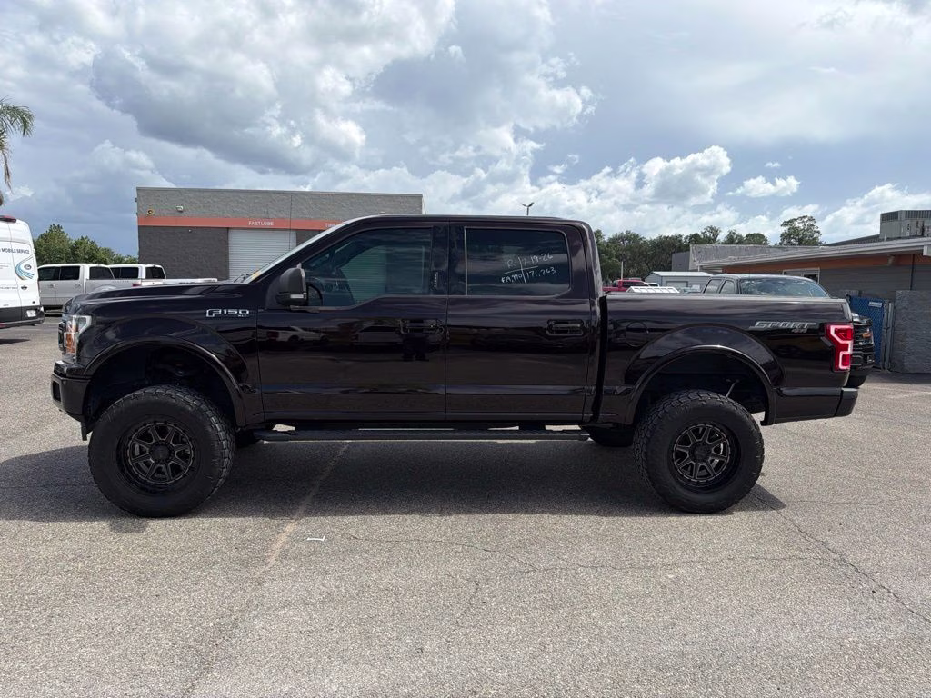 2020 Magma Red Ford F-150 XLT 4X4 Truck