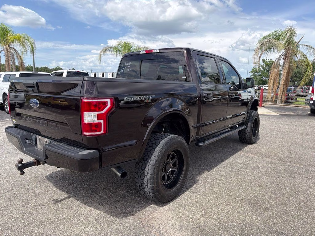 2020 Magma Red Ford F-150 XLT 4X4 Truck