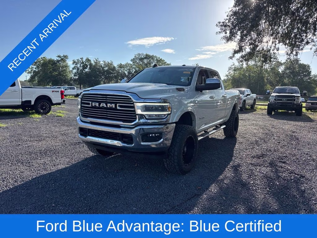 2022 Pearl White Ram 2500 Laramie 4X4 Truck