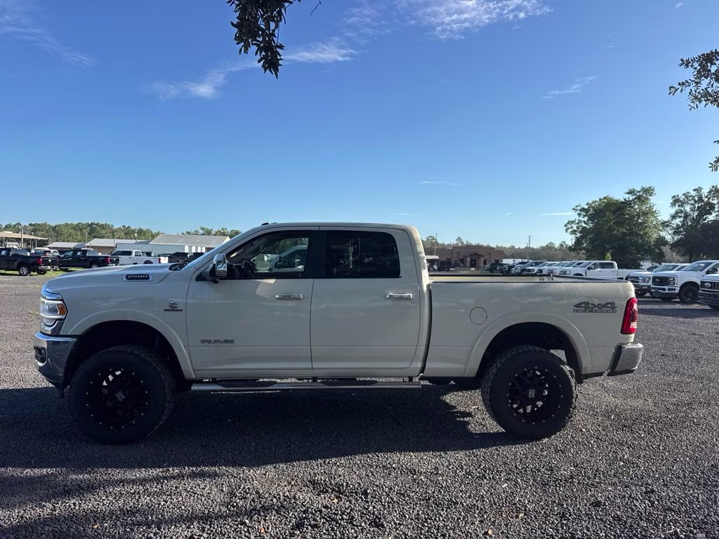 2022 Pearl White Ram 2500 Laramie 4X4 Truck