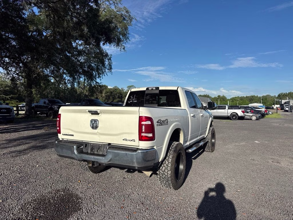 2022 Pearl White Ram 2500 Laramie 4X4 Truck