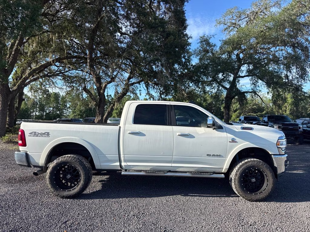 2022 Pearl White Ram 2500 Laramie 4X4 Truck