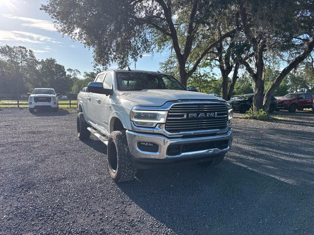 2022 Pearl White Ram 2500 Laramie 4X4 Truck