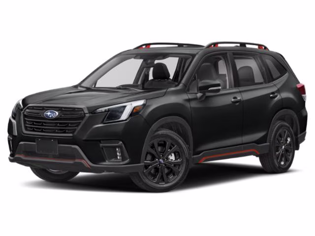 2024 Crystal Black Silica Subaru Forester Sport AWD SUV
