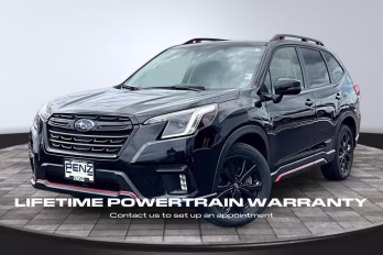 2024 Crystal Black Silica Subaru Forester Sport AWD SUV