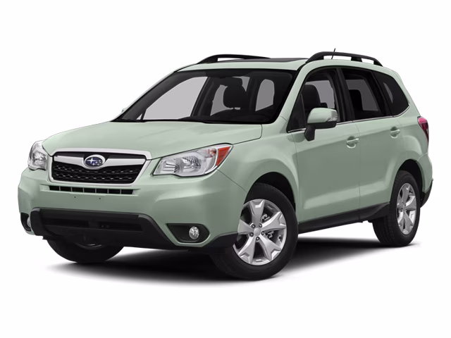 2014 Jasmine Green Metallic Subaru Forester 2.5i Premium AWD SUV