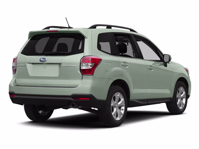 2014 Jasmine Green Metallic Subaru Forester 2.5i Premium AWD SUV