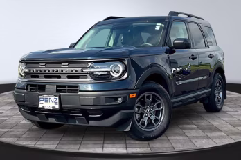 2023 Alto Blue Metallic Tinted Clearcoat Ford Bronco Sport Big Bend 4X4 SUV