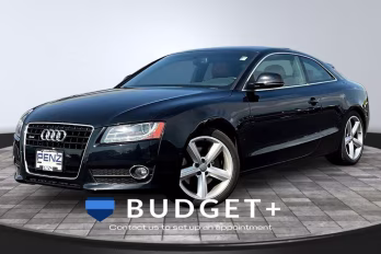 2009 Brilliant Black Audi A5 3.2 AWD Coupe